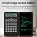 AGSIVO 6 Inches Scientific Calculator with LCD Writing Tablet and 240 Functions Professional Calculators for School Students Office Assistant