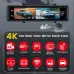 4K Car Rear View Mirror Dash Cam 1080P Rear Camera 4G LTE GPS ADAS BSD WiFi Monitoring Car DVR