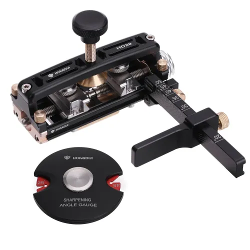 HONGDUI HD29 Honing Guide Woodworking Sharpening System Chisel Sharpening Kit Fits Planer Blades