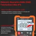 2in1 ZOYI ZT1000R Multimeter Insulation Tester 5 Voltage Settings 1000V AC DC True RMS High Accuracy Backlit Screen Professional Measuring Tool