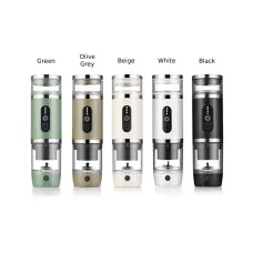 Comfook Portable Capsule Espresso Machine with Wireless Heating & Milk Frother Base 7500mAh Battery Capacity for Outdoor Coffee