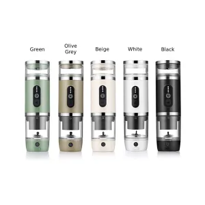 Comfook Portable Capsule Espresso Machine with Wireless Heating & Milk Frother Base 7500mAh Battery Capacity for Outdoor Coffee