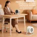 Tevorex Portable Desktop Heater Fast-Heating & Ultra-Quiet Personal Space Heater with Energy-Saving and Safety Protection for Home & Office