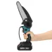 88VF 4000RPM 6'' Cordless Electric Chainsaw Wood Cutter Saw W/ None/1/2 Battery For Makita 18V Battery