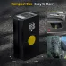 150psi Cordless Electric Air Pump 4000mAh Tire Inflator Portable Air Compressor LCD Digital Display with LED Light for Car Bike Motorcycle Ball