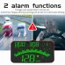 Head Up Display for Car Large Screen Digital GPS Speedometer 5.5-Inch Car Hud Head-Up Display Speeding Alarm