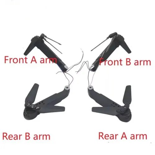 YLR/C E88 GT WiFi FPV RC Drone Quadcopter Spare Parts Axis Arms with Motor & Propeller 1PC