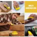 4 PCS 5 Inch Round Hand Sanding Blocks + Mouse Hook and Loop Sanding Blocks Ideal for Wood Furniture Restoration and Home Crafts