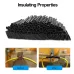 650pcs Heat Shrink Tubing Black Ratio 2:1 Insulation Protection Flame Retardant Heat Shrink Sleeving Wrap Car Electrical Cable Wire Kit Set in a Clear Plastic Box 8 Size