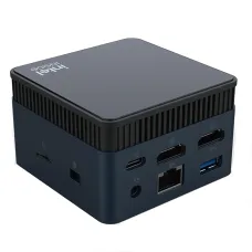 CRENET B01 Intel Alder Lake-N100 12GB RAM 512GB SSD 4K Dual Output HD Windows 11 Mini Gaming Computer Desktop PC