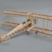 Tony Ray's Aero Model DH.82 Tiger Moth 1/12 750mm Wingspan Balsa Wood Micro RC Airplane KIT