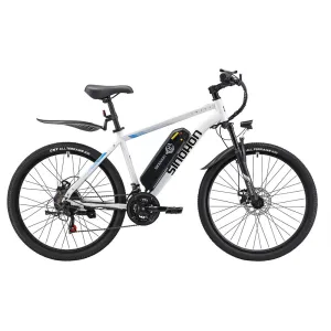 UDIRECT SINOHON EM200G Electric Bike 48V 15.6AH Battery 500W Motor Recommended Top Speed 25KM/H 26 Inch Electric Bicycle 40-60 KM Mileage Range Max Load 150KG SINOHON EM200G