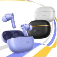 Realme Buds T200Lite TWS Earbuds Wireless bluetooth 5.4 Earphone 12.4mm Dynamic Bass Driver AAC Audio 4-Mic AI Call Noise Cancelling 48H Playback In-ear Sports Headphones