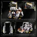 K96136 3in1 Model Programming Robot Assembly Building Blocks Electric Remote Control Stray Mechanical Dog New Year Present Christmas Present STEM Educational Toy