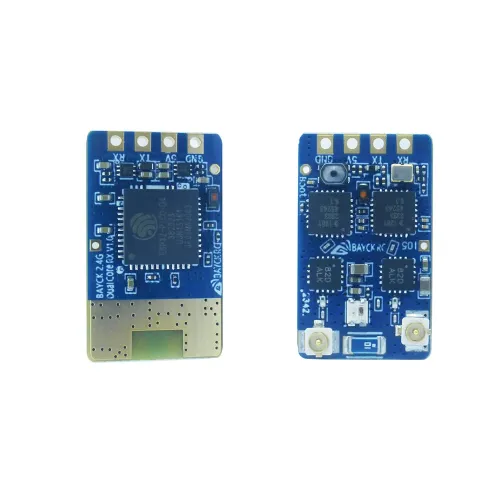 BAYCK 2.4G Dual Core TCXO RX ELRS ExpressLRS Receiver with Dual T Type Antenna Support Wifi Upgrade for Long Rang Racing Drone