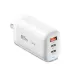 [GaN Tech] Essager 65W 3-Port USB PD Charger 2Type-C+USB-A PD3.0 QC3.0 Fast Charging Wall Charger Adapter EU Plug US Plug UK Plug for iPhone 13 14 14Pro 14Pro Max for Samsung Galaxy S23 for Oppo Reno9 for Huawei Mate50