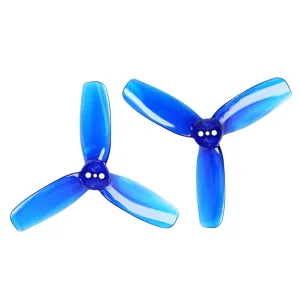 Gemfan 2828-3 2828 2.8 Inch 3-Blades PC Propeller 3 Holes Compatible with 1506 4200KV Motor Specifically Engineered for 200mm Soccer RC Drone FPV Racing
