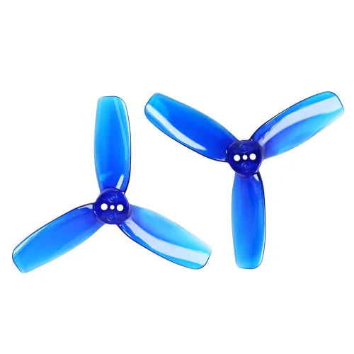 Gemfan 2828-3 2828 2.8 Inch 3-Blades PC Propeller 3 Holes Compatible with 1506 4200KV Motor Specifically Engineered for 200mm Soccer RC Drone FPV Racing