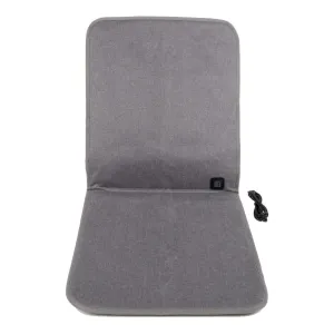 43*90cm USB Heated Seat Cushion3-Level Temperature Control Backrest Office Seat Heating Pad USB Rechargeable Heated Stadium Warmer Seat Cushions Heating Mats for Cold Weather