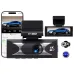 UHD 4K Dash Cam Dual Lens 3840x2160P AI Driver Assistance ADAS GPS WiFi Wide Angle Night Vision Car DVR Camera