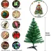 Christmas Tree With LED Lights 50cm Christmas Tree With Hanging Ornaments Star Tree Decorations Table Decorations for Office Home Kitchen