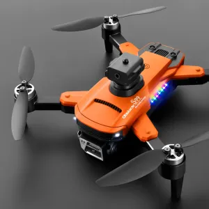 YLR/C S99 MAX WiFi FPV with HD ESC Dual Camera 360 Infrared Obstacle Avoidance Optical Flow Positioning LED Bright Lights Brushless Foldable RC Drone Quadcopter RTF