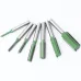 7PCS Straight Cut Router Bit Set Sturdy Tungsten Carbide 1/4" Shank Double Flute Milling Cutting Tools for Woodworking Engraving Trimming Efficiency Precision