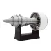 NikolaToy A380 Aircraft Turbofan Engine Model TR900 Creative Desktop Ornaments 23cm / 9in Physics Experiment Science Education Toys