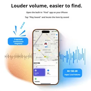 UGREEN CM919 SmartTag Smart Anti-lost Device Apple Find My Certified USB-C Charging 365 Days Battery Life bluetooth Tracker Item Finder Smart Tag