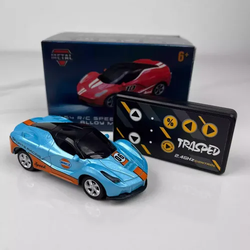 D-993 1/64 Drift RC Car Mini Alloy Body Shell LED Light Remote Control App Control High-Speed On-Road Racing Vehicle Model Boys Gifts Toys