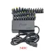 Universal Power Adapter Charger 96W 12V-24V 4A with EU/US Plug and Multiple Pins Adjustable Voltage Portable Laptop Charger