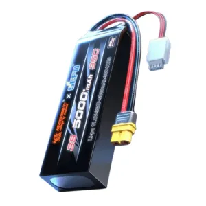 MJX 3S 4S 5000mah Li-po Battery For 7303 7304 H8P H8H 10208 RC Car Parts XT60 Plug