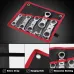 5-Piece Flex-Head Stubby Ratcheting Combination Wrench Set Mini Wrench Set Double Box End Flex-Head Mini Spanner Set