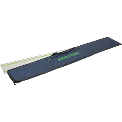 FESTOOL FS-BAG 1400 Guide Rail Bag Fits Up to 1400mm Rails Robust Nylon Storage Case with Shoulder Strap Extra Pocket for Accessories Scratch Protection Transport Tool Organization