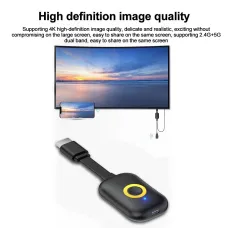 4K HD TV Stick 2.4G/5G Wireless WiFi Display TV Dongle Receiver for Mirascreen For IOS Android to TV