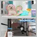 Srihome SH038 5MP 1944P 5G WIFI Wireless PTZ IP Dome Camera AI Humanoid Detection Full Color Night Vision Two-way Intercom Home Security Monitoring Cameras