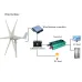 Wind Controller S-Shaped 6-Blade Wind Turbine Power Generator Inverter 300W Auto-Charging 12V/24V Efficient Energy Conversion IP6 Protection Easy Installation 300W