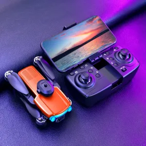 KDiRC K102 MAX WiFi FPV with Dual HD Camera 360 Obstacle Avoidance Optical Flow Positioning LED Brushless Foldable RC Drone Quadcopter RTF