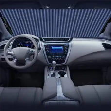 Universal Car Retractable Windshield Visor Car Sun Shades Cover Shutter Blinds Front Window SUV Protector