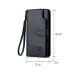 BULLCAPTAIN Men's Genuine Leather Wallet RFID Function Can Place 6.5'' Mobile Handbag High Quality Multi Card Long Wallet