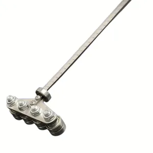 Positioning Calipers for Precise Measurements Easy Wood Cutting Stainless Steel Precision Cutting Guide for Circular Saws Adjustable Guide Rail Positioning Calipers for Circular Skill Hand Sawurate Woodworking Tool