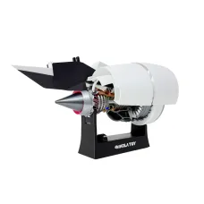 NIKOLATOY Small Size 35cm Trent 900 Turbofan Engine Model Science Discovery Toys