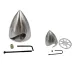 70mm/76mm/82mm/89mm/95mm/102mm/114mm/127mm Aluminium Metal Propeller Spinner for DLE Gasoline Engine RC Airplane