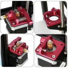 3D Printer Upgraded Aluminum MK8 Extruder Drive Feed Kit for Creality Ender 3/3 Pro/3 V2 Ender 5/5 Pro/5 Plus CR-10/10S