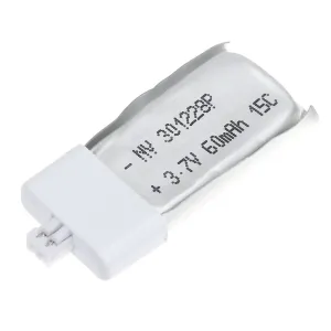 Dancing Wings Hobby ICE CREAM Mini Indoor RC Airplane Spare Parts 3.7V 60mAh 1S LiPo Battery
