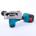 Cordless Mini Circular Saw 18V 76mm Electric Cutting Tool for Metal Wood Plastic Pipes Tiles with 2 Blades and Guards