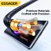 ESSAGER ES-X45 6A 120W USB-A to Type-C Cable Fast Charging Data Transmission Copper Core Line 1M/2M Long for iPhone 15 15 Plus for Samsung Galaxy Z Flod 6 for Xiaomi Civi 4 Pro for Huawei Pura 70 Ultra