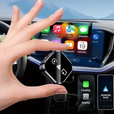 3In1 Car Wireless Carplay Adapter USB Dongle Plug And Play Wired To Wireless Smart Box