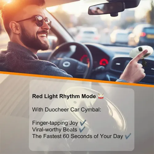 Car Crash Cymbal Air Vent Mini Drum Hand-shooting Cymbals Car Drum Cymbal Air Vent Musical Instrument For Car Interior