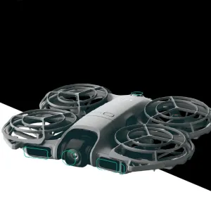 SFMX Camera Lens Sensor Fisheye HD Explosion-proof Anti-Scratch Nano Tempered Film Protector for DJI NEO 2 RC Drone